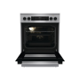 Gorenje GECS6C70XC , Cooker , Hob type Ceramic , Oven type Electric , Stainless steel , Width 60 cm , Grilling , Depth 60 cm , 71 L