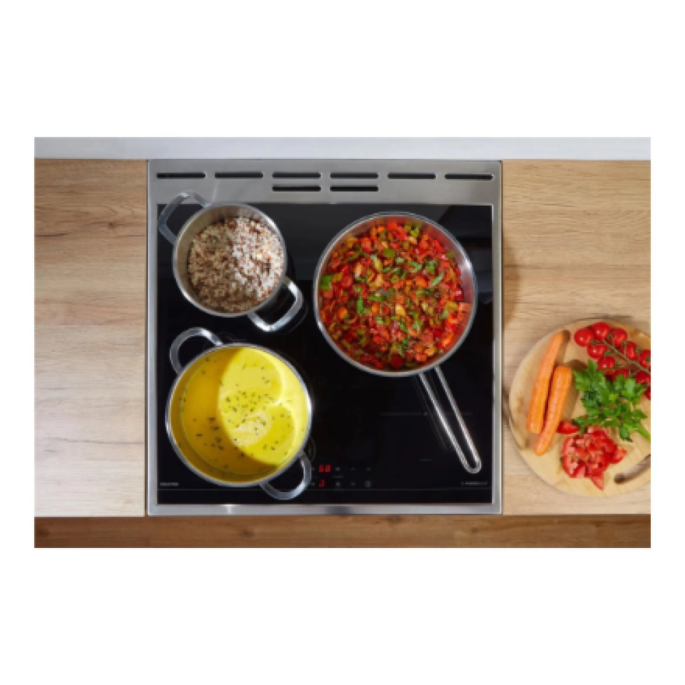 Gorenje GECS6C70XC , Cooker , Hob type Ceramic , Oven type Electric , Stainless steel , Width 60 cm , Grilling , Depth 60 cm , 71 L