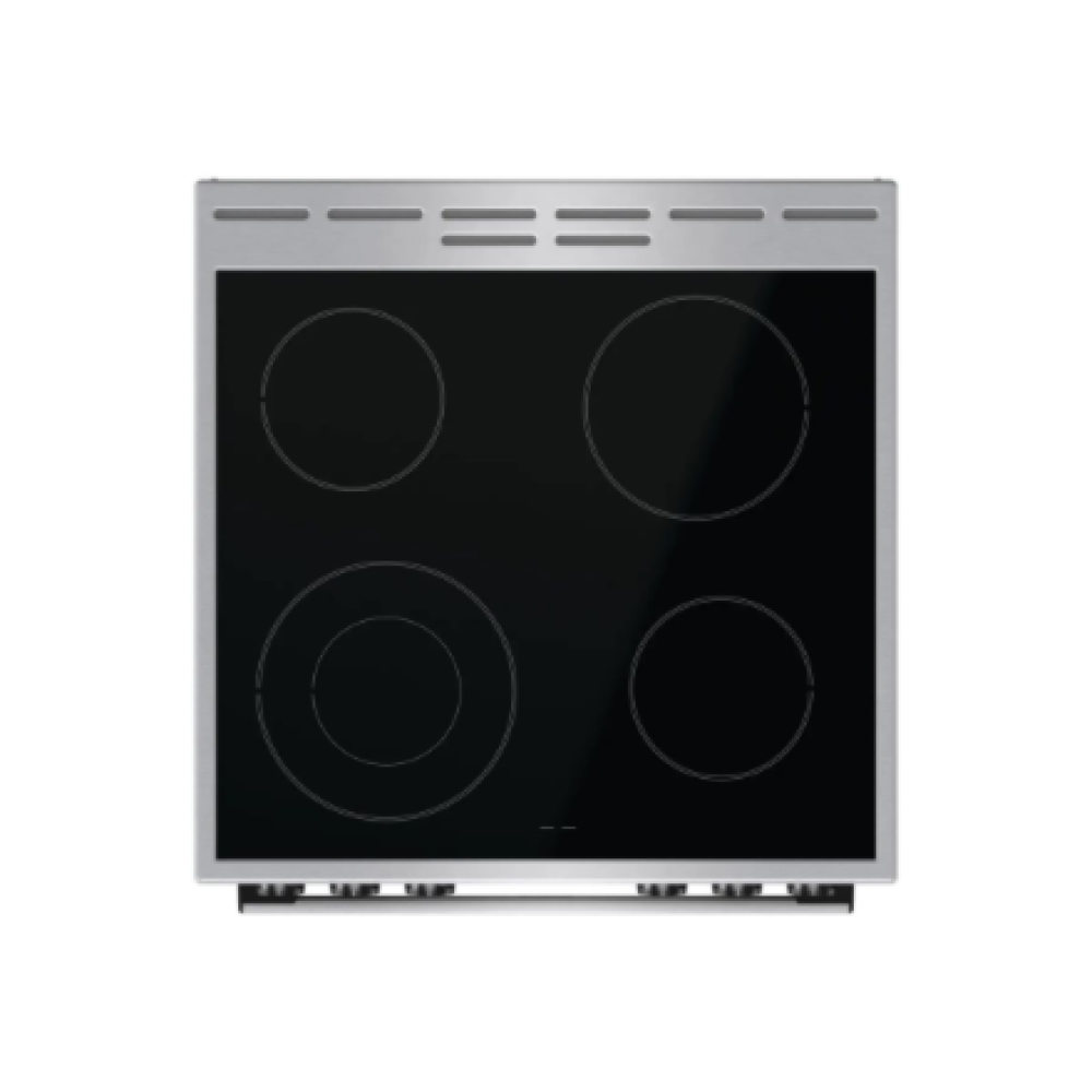 Gorenje GECS6C70XC , Cooker , Hob type Ceramic , Oven type Electric , Stainless steel , Width 60 cm , Grilling , Depth 60 cm , 71 L