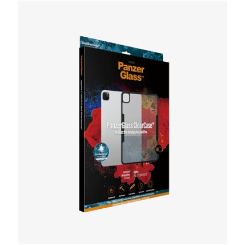 PanzerGlass ClearCase Apple, iPad 11, Thermoplastic polyurethane (TPU), Clear