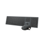 Natec Keyboard, US Layout, Wireless + Mouse, Octopus, 2in1 Bundle Natec Keyboard and Mouse Octopus 2in1 Bundle Keyboard and Mouse Set Wireless Batteries included US Wireless connection Grey