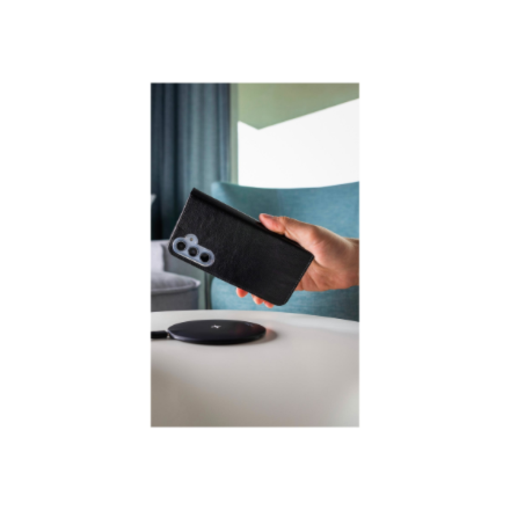 Fixed Opus , Book Case , Xiaomi , 17 Ultra , Synthetic leather , Black