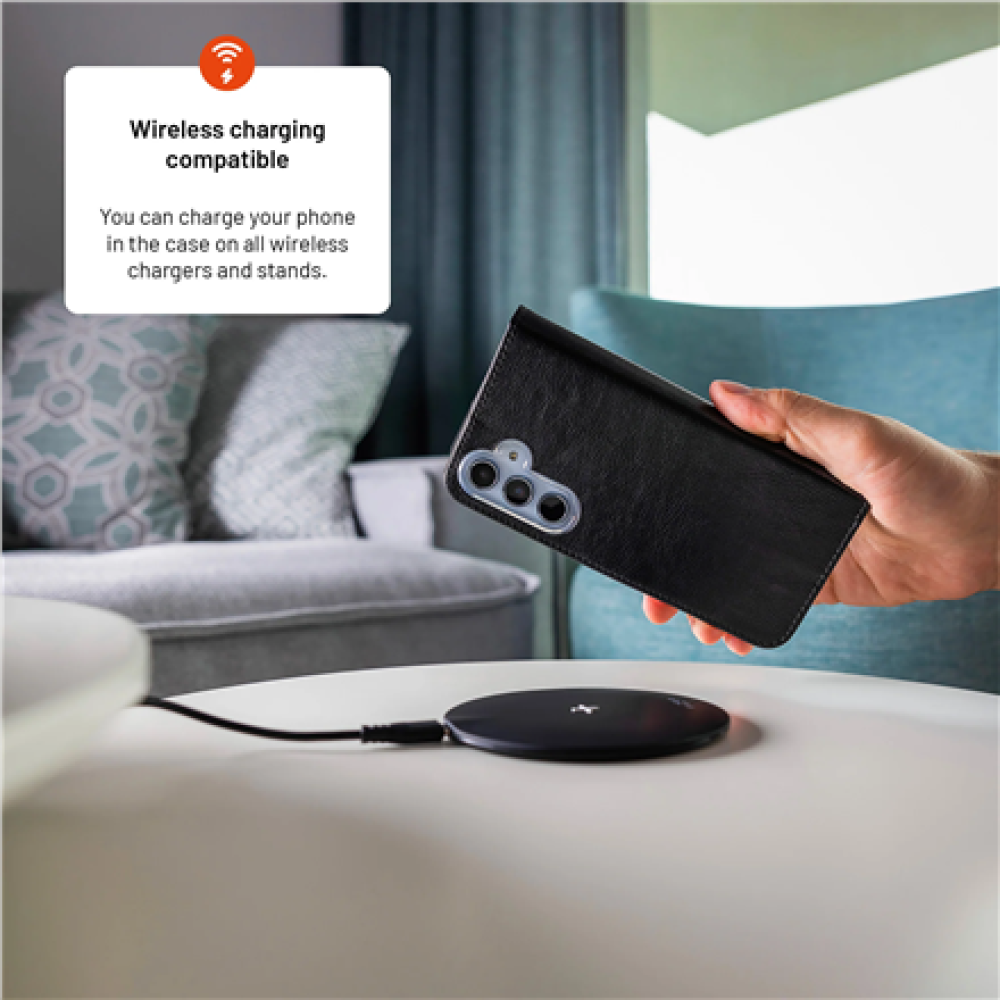 Fixed Opus , Book Case , Xiaomi , 17 Ultra , Synthetic leather , Black