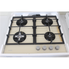 SALE OUT. , Simfer , H6 403 TGWBJ , Hob , Gas on glass , Number of burners/cooking zones 4 , Mechanical , Beige , BENT IGNITER