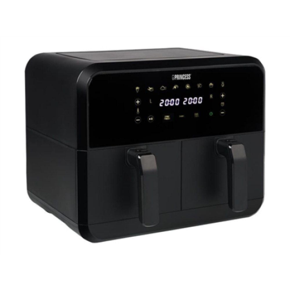 Princess Double Basket Airfryer , 182068 , Power 2400 W , Capacity 8 L , Black