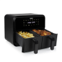 Double Basket Airfryer , 182068 , Power 2400 W , Capacity 8 L , Black