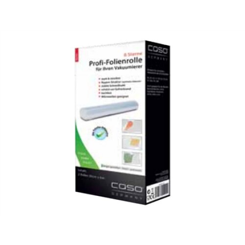 Caso , Foil rolls , 01223 , 2 units , Dimensions (W x L) 28 x 600 cm , Ribbed