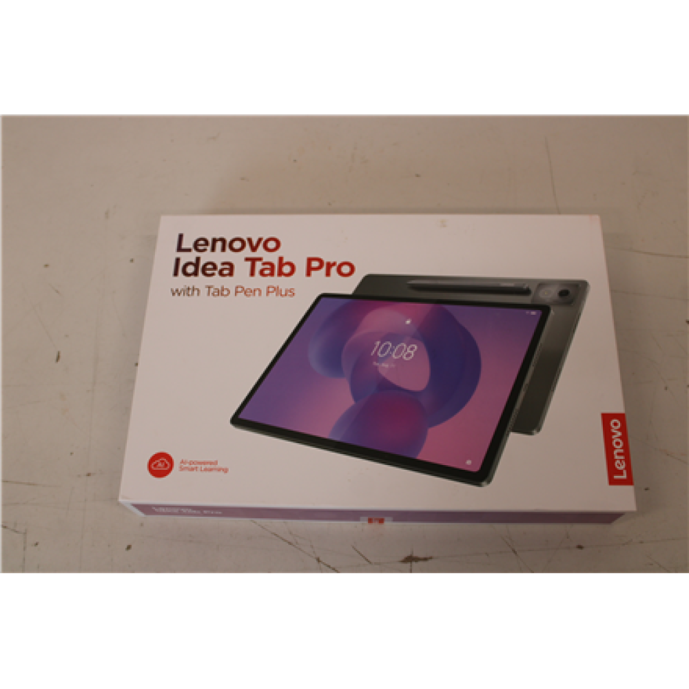 SALE OUT. Lenovo Idea Tab Pro 12.7 2944x1840 LTPS MEDIATEK DIMENSITY 8300 UFS/8GB/256GB/Grey/2Y Warranty , Lenovo Tab (without power adapter) , TB373FU , 12.7 , Luna Grey , LTPS , 2944 x 1840 pixels , MediaTek , Dimensity 8300 , 8 GB , Soldered LPDDR5x , 