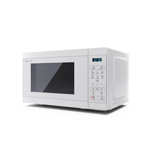 Sharp , Microwave Oven , YC-MS02E-C , Free standing , 800 W , White