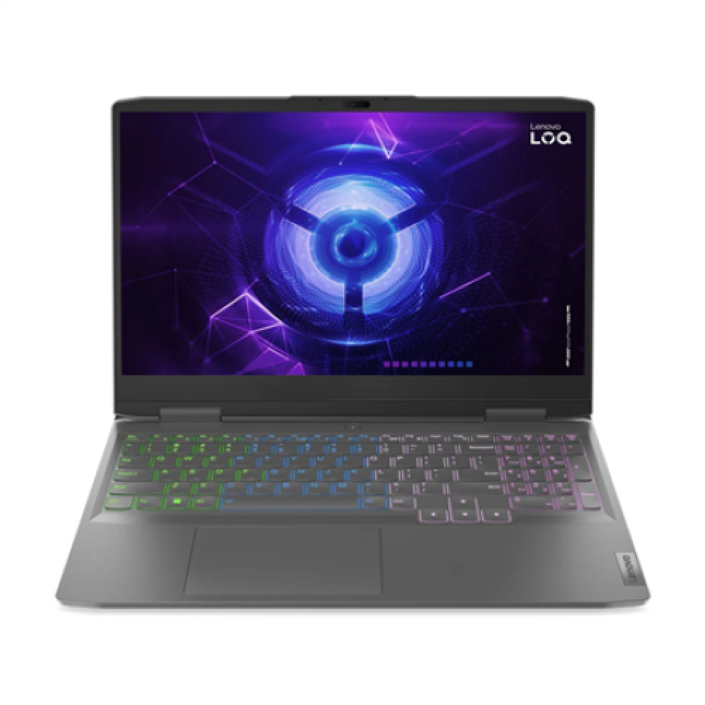 Lenovo LOQ 15IRH8 Grey 15.6 IPS FHD Anti-glare Intel Core i5 i5-12450H 8 GB SO-DIMM DDR5-4800 SSD 512 GB NVIDIA GeForce RTX 4050 GDDR6 6 GB Windows 11 Home 802.11ax Bluetooth version 5.1 Keyboard language English Keyboard backlit Warranty 24 month(s) Batt