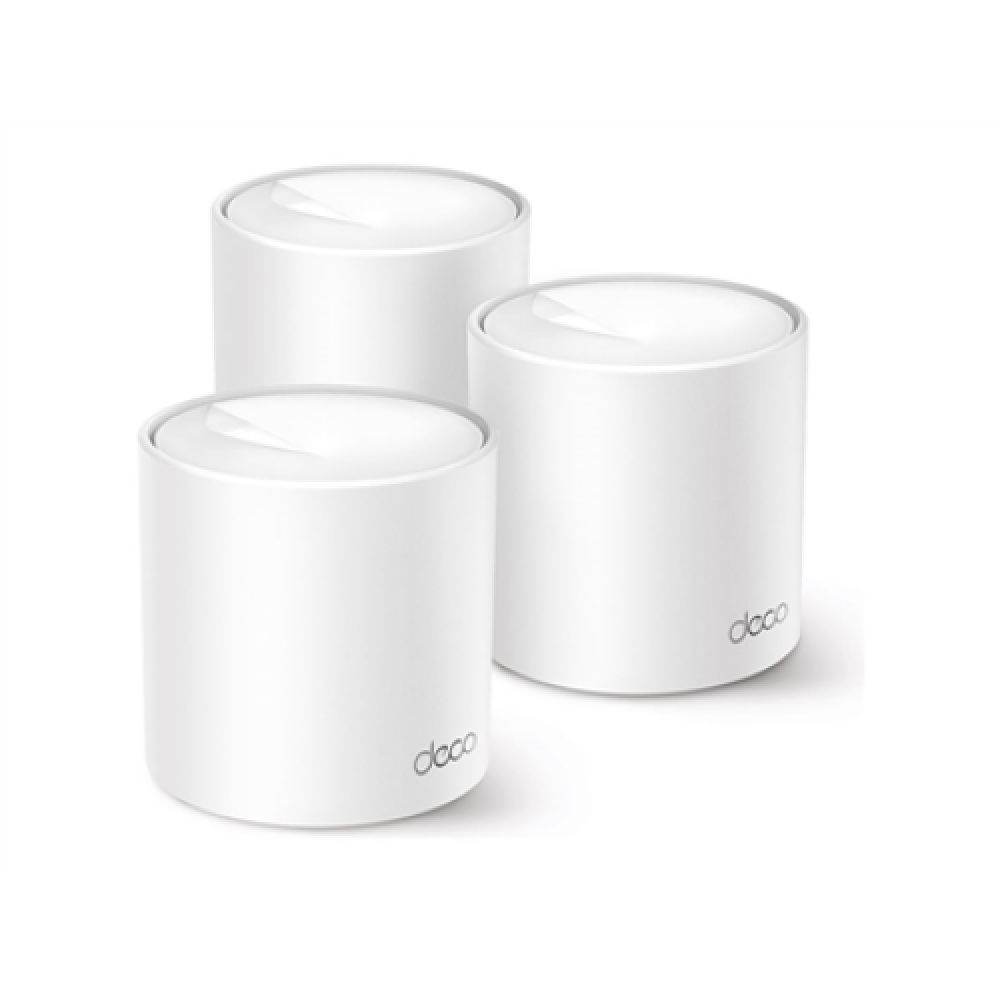 AX1500 Whole Home Mesh Wi-Fi 6 System , Deco X10 (3-pack) , 802.11ax , 10/100/1000 Mbit/s , Ethernet LAN (RJ-45) ports 1 , Mesh Support Yes , MU-MiMO Yes , No mobile broadband , Antenna type Internal