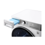 LG , Dryer Machine , RH90V9AV2QR , Energy efficiency class A+++ , Front loading , 9 kg , LED , Depth 69 cm , Wi-Fi , White