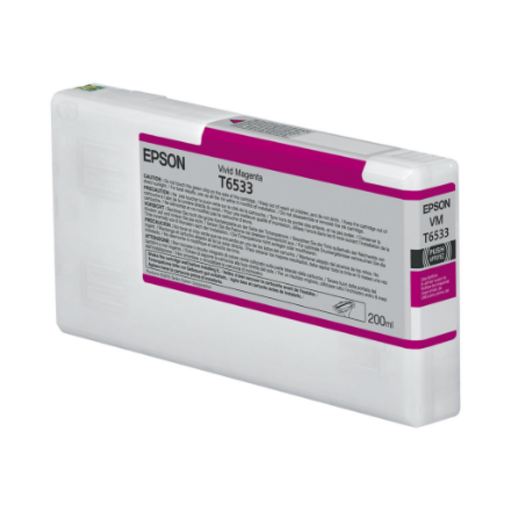 Epson T6533 , Ink Cartridge , Vivid Magenta