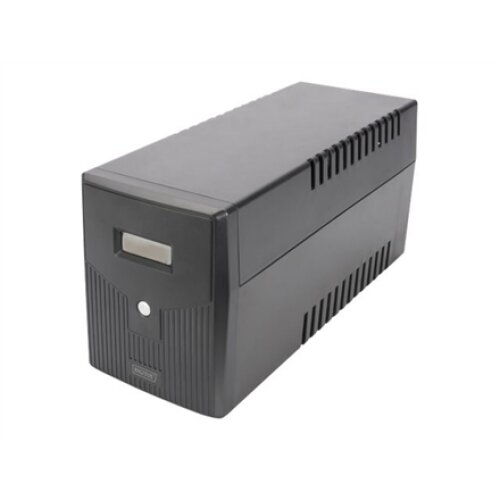 Digitus , Line-Interactive UPS , Line-Interactive UPS DN-170074, 1000VA, 600W, 2x 12V/7Ah battery, 4x CEE 7/7 outlet, 2x RJ45, 1x USB 2.0 type B, 1x RS232, LCD, Simulated Sine Wave, 338x150x162mm, 7.8kg , 1000 VA , 600 W