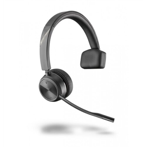 Poly Savi 7220 Office, S7220 D, OTH, BIN, DECT Poly Headset Savi 7220 Office Built-in microphone On-ear Black Wireless