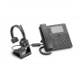 Poly Savi 7220 Office, S7220 D, OTH, BIN, DECT Poly Headset Savi 7220 Office Built-in microphone On-ear Black Wireless