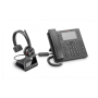 Poly Savi 7220 Office, S7220 D, OTH, BIN, DECT Poly Headset Savi 7220 Office Built-in microphone On-ear Black Wireless