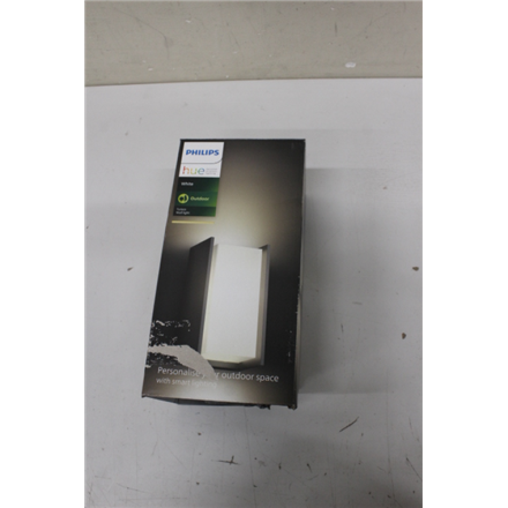 SALE OUT. Philips Hue W Turaco Outdoor Wall Lantern , Philips Hue Turaco Outdoor Wall Lantern , E27 , 9 W , Warm white , DAMAGED PACKAGING