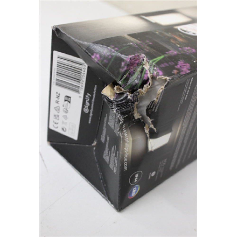 SALE OUT. Philips Hue W Turaco Outdoor Wall Lantern , Philips Hue Turaco Outdoor Wall Lantern , E27 , 9 W , Warm white , DAMAGED PACKAGING