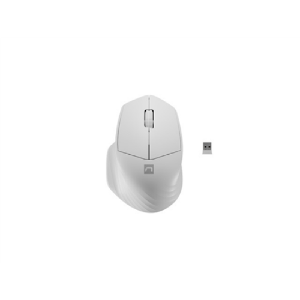 Natec , Mouse , Siskin 2 , Wireless , USB Type-A , White