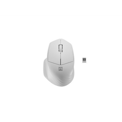 Natec , Mouse , Siskin 2 , Wireless , USB Type-A , White