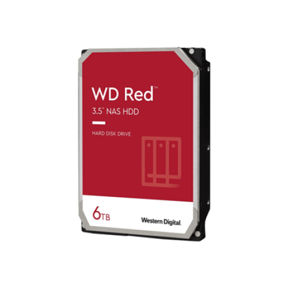 Western Digital , NAS Hard Drive , WD Red , 5400 RPM , 6000 GB