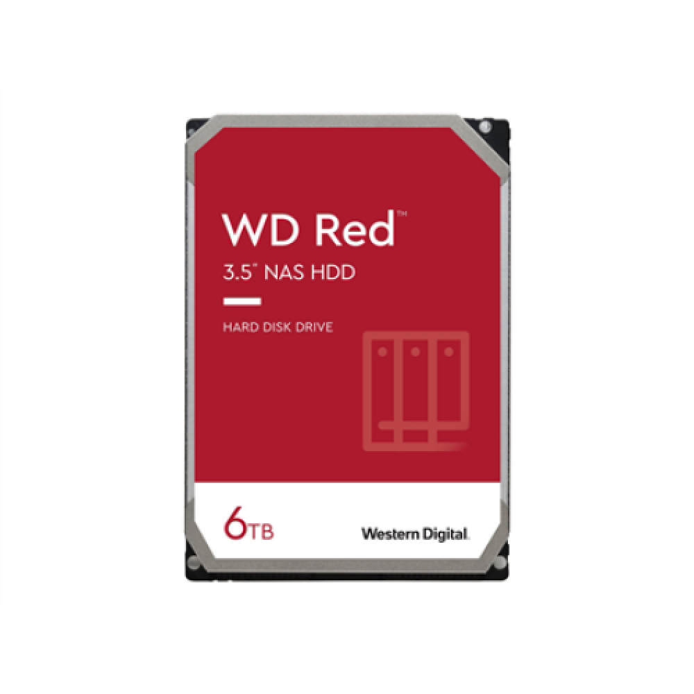 Western Digital , NAS Hard Drive , WD Red , 5400 RPM , 6000 GB
