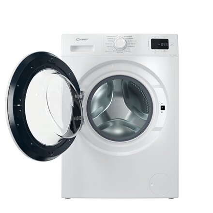INDESIT , Washing machine , IM 762 MY TIME EE , Energy efficiency class A , Front loading , Washing capacity 7 kg , 1200 RPM , Depth 50 cm , Width 60 cm , Display , Digit , Steam function , White