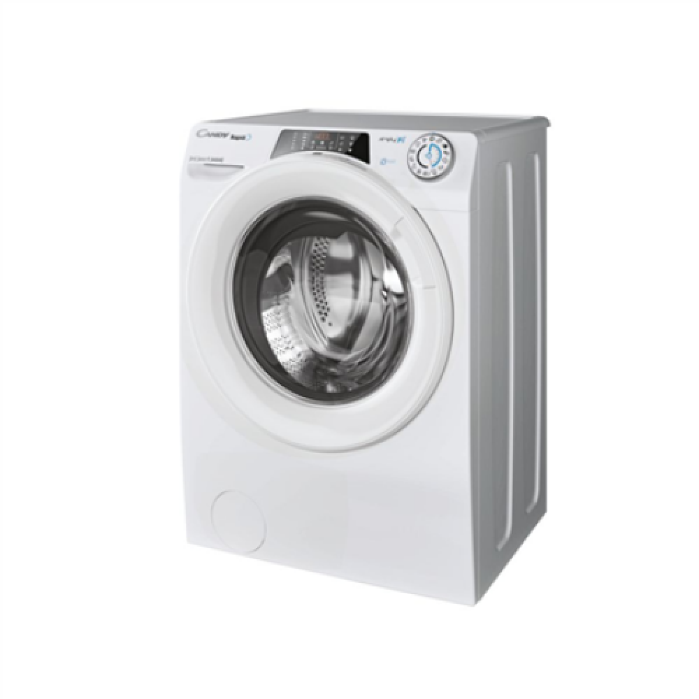 Candy Washing Machine RO 1284DWME/1-S Energy efficiency class A Front loading Washing capacity 8 kg 1200 RPM Depth 53 cm Width 60 cm Display TFT Steam function Wi-Fi White