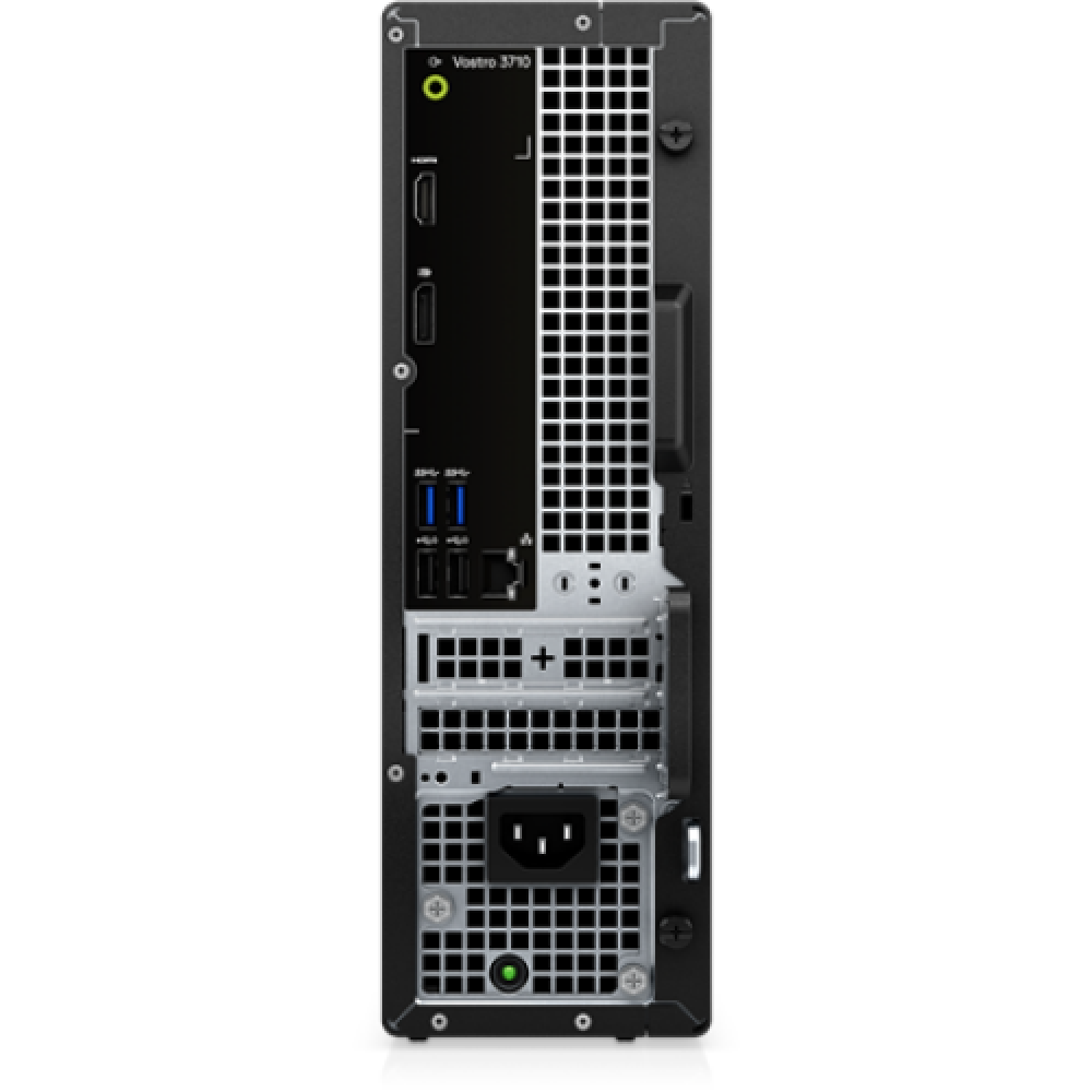 Dell , Vostro SFF , 3710 , Desktop , Tower , Intel Core i5 , i5-12400 , Internal memory 8 GB , DDR4 , Solid-state drive capacity 512 GB , Intel UHD Graphics 730 , Tray load DVD Drive , Keyboard language English , Windows 11 Pro , Warranty ProSupport NBD O