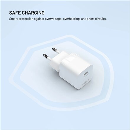 Fixed Mini USB-C GaN Charger 30W