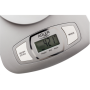Adler Kitchen scale AD 3137s Maximum weight (capacity) 5 kg, Graduation 1 g, Display type LCD, Silver