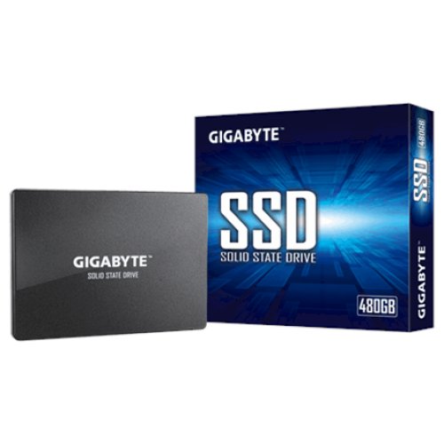 Gigabyte , GP-GSTFS31480GNTD , 480 GB , Solid-state drive interface SATA , Read speed 550 MB/s , Write speed 480 MB/s