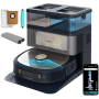 Cecotec Robotic Vacuum Cleaner , Conga Z100 , Operating time (max) 320 min , Wet&Dry , 5200 mAh , Dust capacity 3 L , Black , 20000 Pa