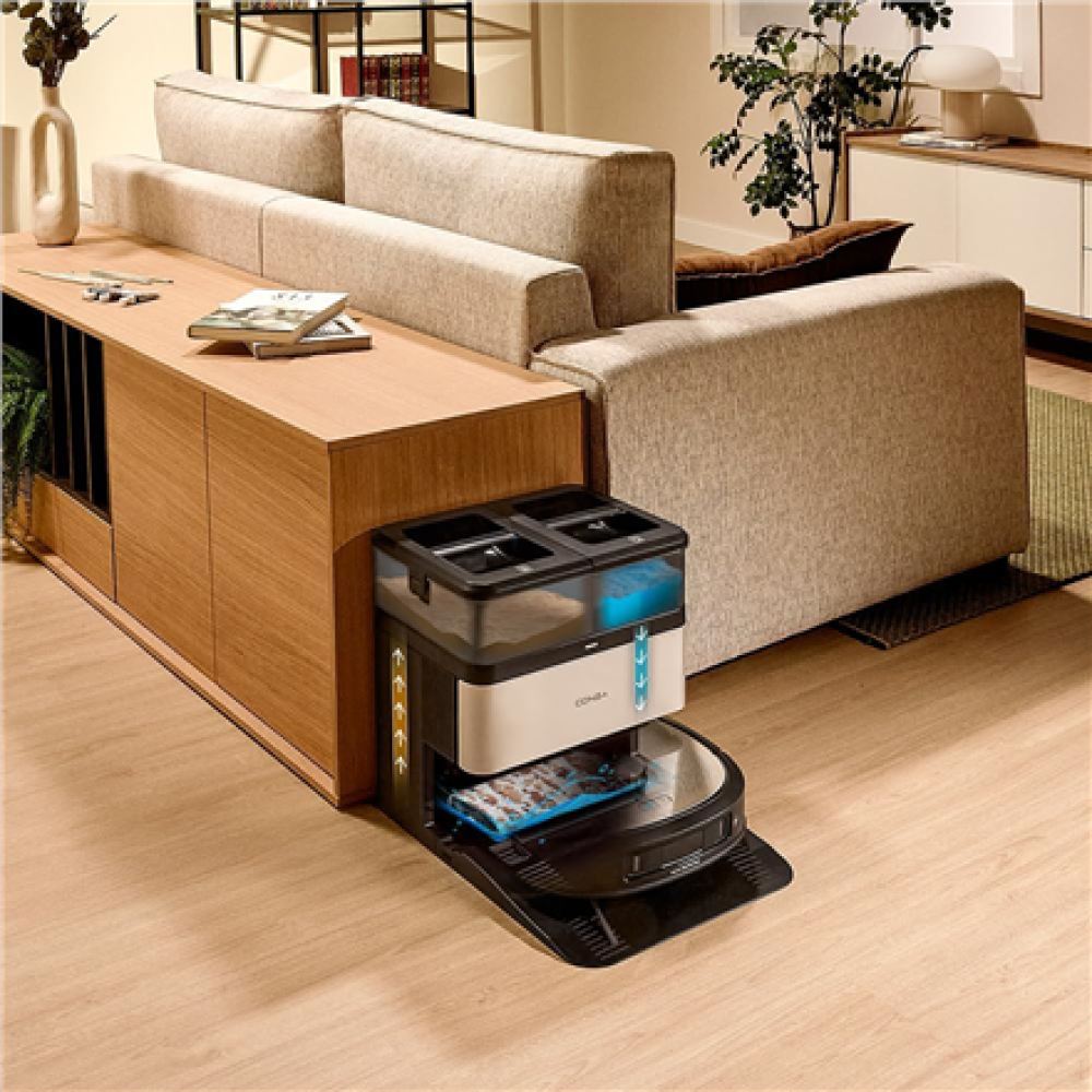 Cecotec Robotic Vacuum Cleaner , Conga Z100 , Operating time (max) 320 min , Wet&Dry , 5200 mAh , Dust capacity 3 L , Black , 20000 Pa