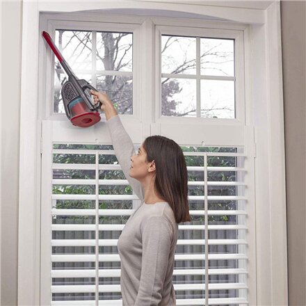 BLACK & DECKER Vacuum Cleaner , BHHV315B-QW , Cordless operating , Handstick , 12 V , Gray/Red