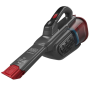 BLACK & DECKER Vacuum Cleaner , BHHV315B-QW , Cordless operating , Handstick , 12 V , Gray/Red