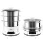 TEFAL Steamer Pot , VC502D10 , 0.7 L , Number of programs 8 , White/Stainless Steel