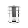 TEFAL Steamer Pot , VC502D10 , 0.7 L , Number of programs 8 , White/Stainless Steel