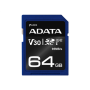 ADATA , Premier Pro , UHS-I , 64 GB , SDXC , Flash memory class 10