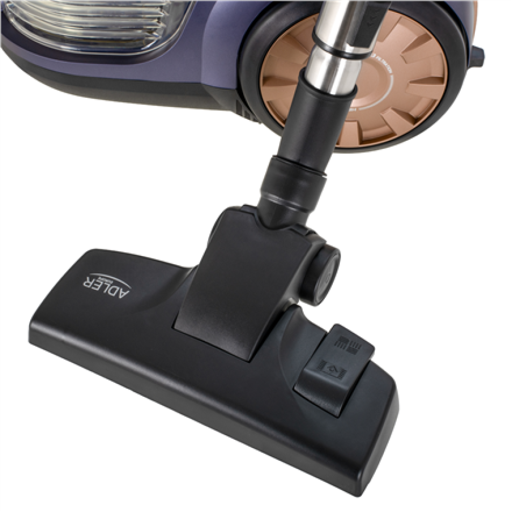 Adler Cyclone Vacuum Cleaner , AD 7076 , Bagless , Power 3000 W , Dust capacity 3.5 L , Violet