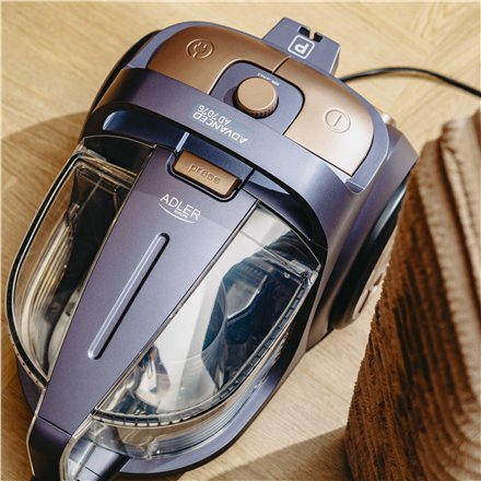 Adler Cyclone Vacuum Cleaner , AD 7076 , Bagless , Power 3000 W , Dust capacity 3.5 L , Violet