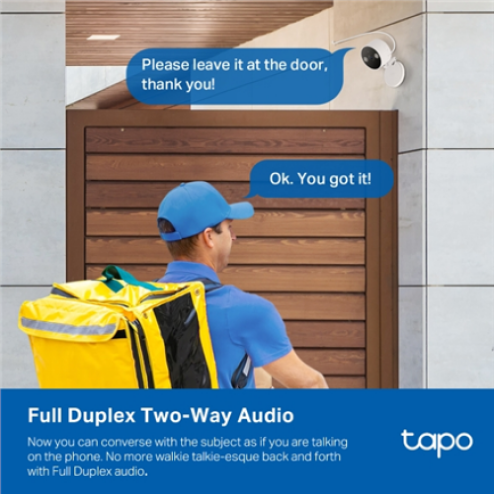 TP-LINK , Wi-Fi Home Security Camera , Tapo C120 , 24 month(s) , Compact , 4 MP , 3.17mm , IP66 , H.264 , MicroSD Up to 512 GB