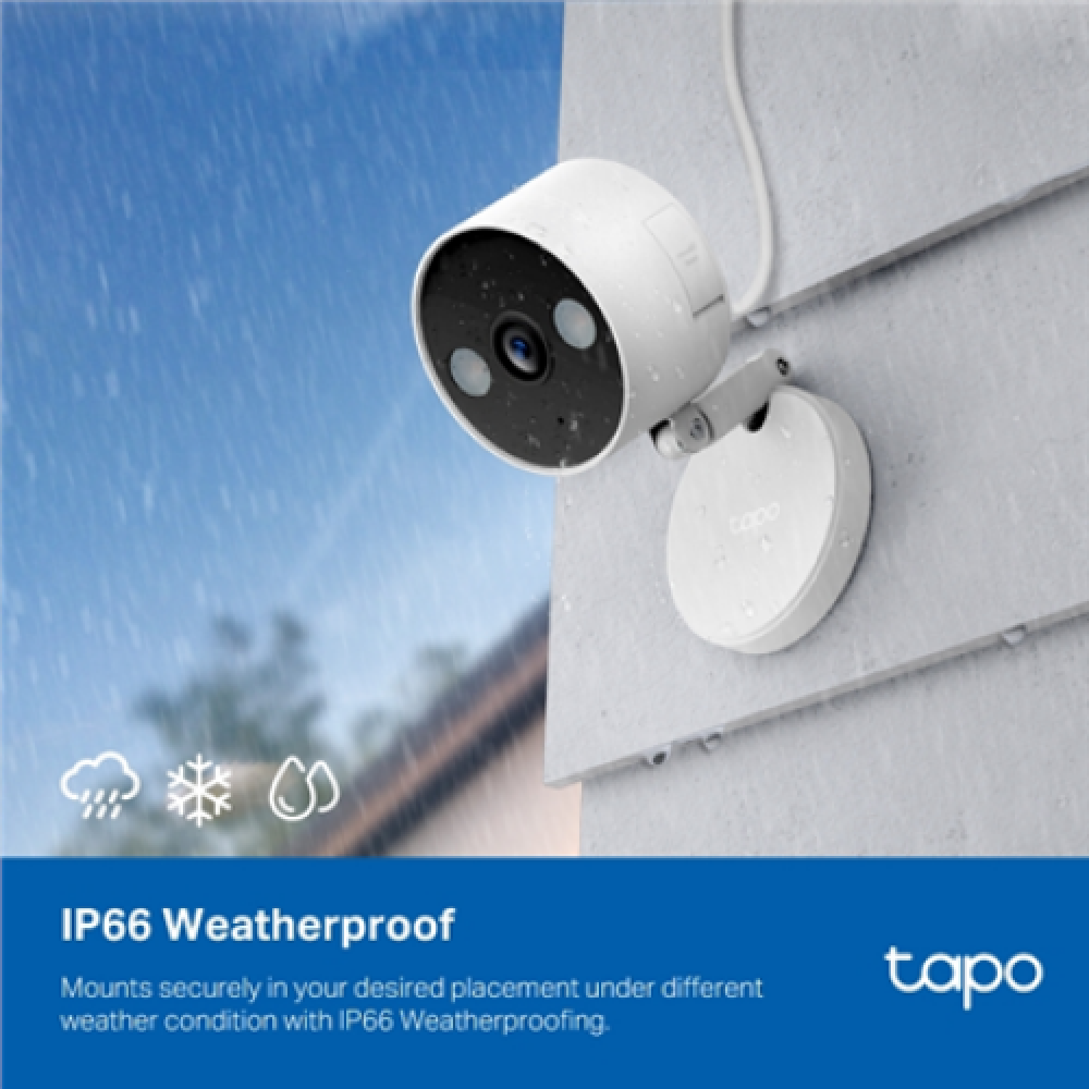 TP-LINK , Wi-Fi Home Security Camera , Tapo C120 , 24 month(s) , Compact , 4 MP , 3.17mm , IP66 , H.264 , MicroSD Up to 512 GB