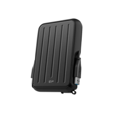 Silicon Power Portable Hard Drive , Armor A66 , 4000 GB , USB 3.2 Gen 1 , Black