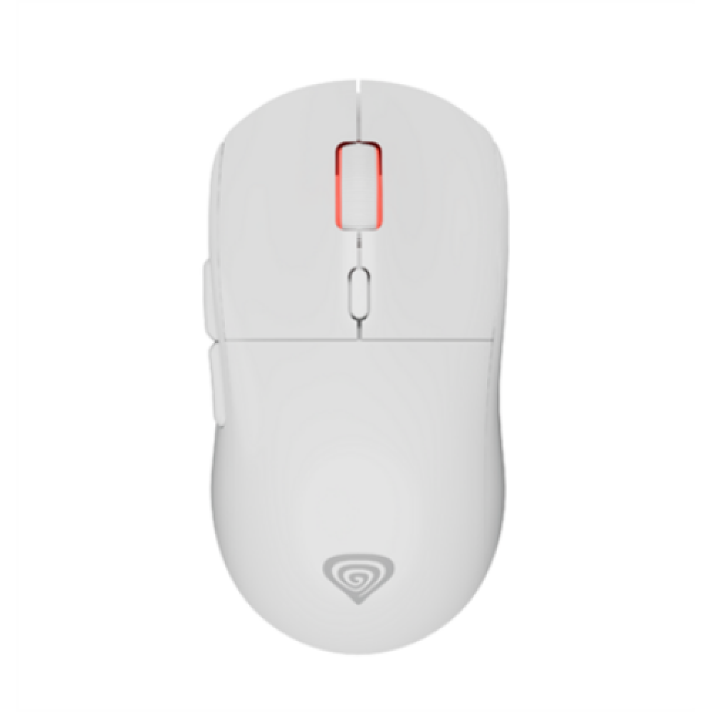 Genesis Zircon XIII Custom , Wireless , Gaming Mouse , 2.4 GHz, USB , White