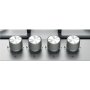 Hotpoint , PPH 60G DF/IX , Hob , Gas , Number of burners/cooking zones 4 , Rotary knobs , Stainless steel
