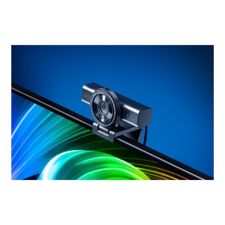 Razer , Webcam , Kiyo V2 , MJPEG up to 4K 30 FPS, 1080p 60 FPS, YUY2 up to 4K 15 FPS, 1080p 60 FPS, NV12 up to 4K 20 FPS, 1080p 60 FPS