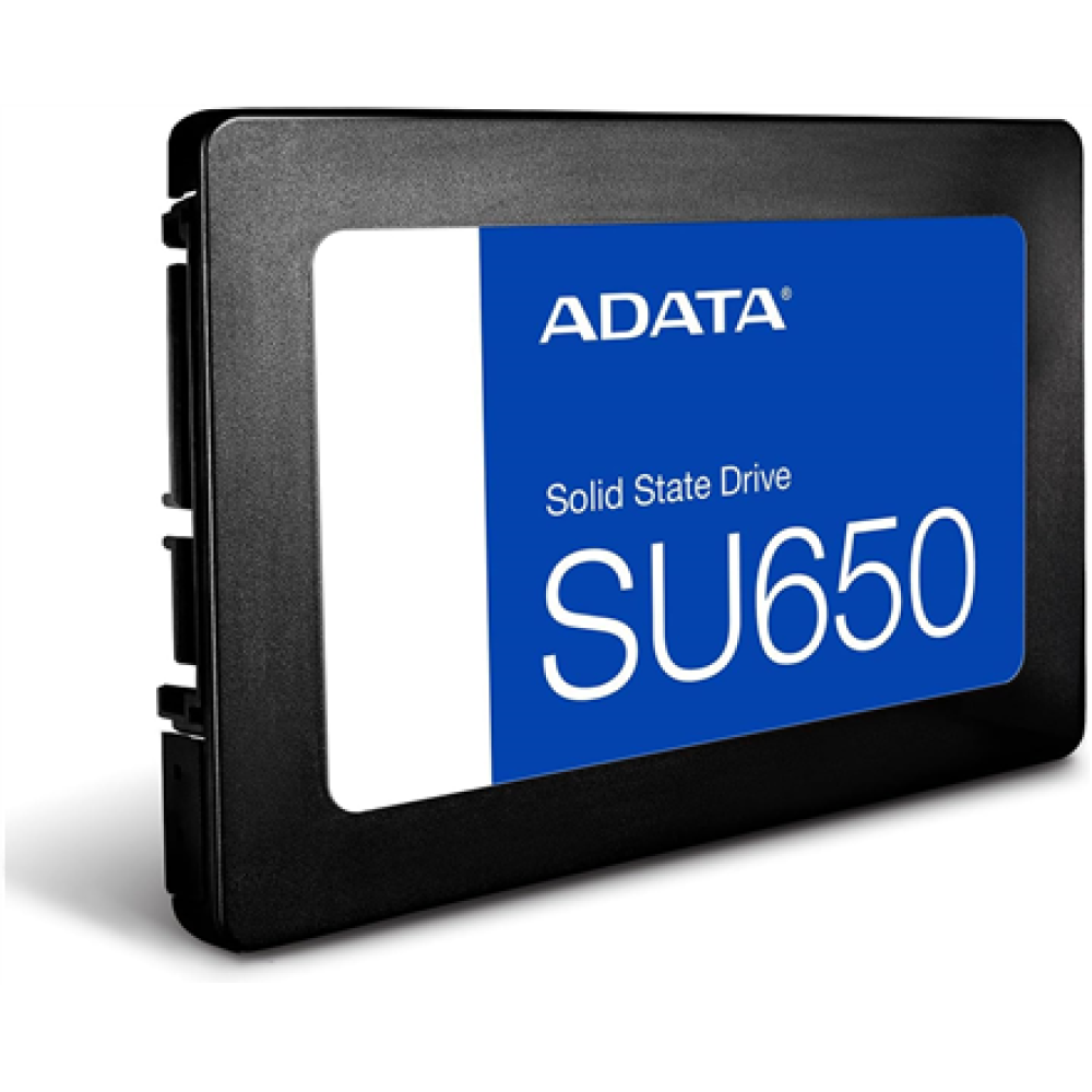 ADATA , Ultimate SU650 , 1000 GB , SSD form factor 2.5 , Solid-state drive interface SATA 6Gb/s , Read speed 520 MB/s , Write speed 450 MB/s