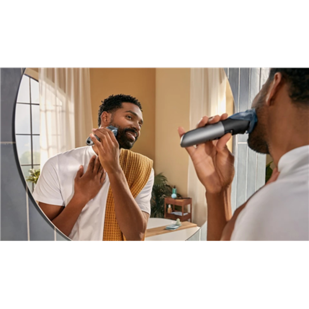 Philips , Beard Trimmer , BT7670/15 7000 Series , Cordless , Wet & Dry , Number of length steps 40 , Silver/Black